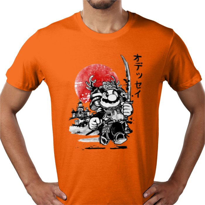 Super Mario Bro's - Samurai Mario T-shirt