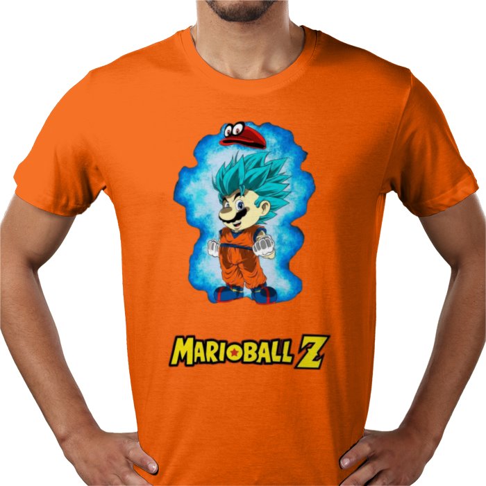 Super Mario x Dragonball Z - Super Saiyan Mario T-shirt