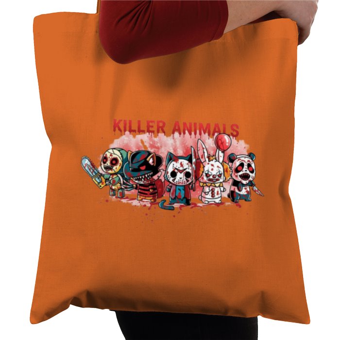 Killer Animals Tote Bag