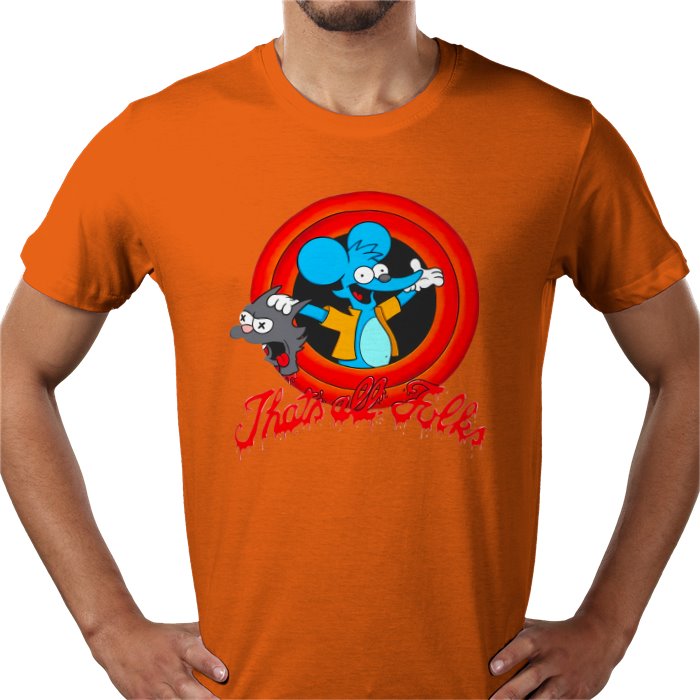 The Simpsons x Looney Tunes — Itchy & Scratchy T-Shirt