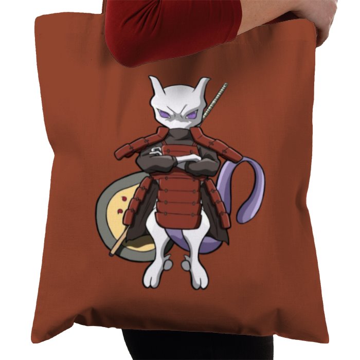 Pokémon & Naruto - Mewto/Madara Tote Bag