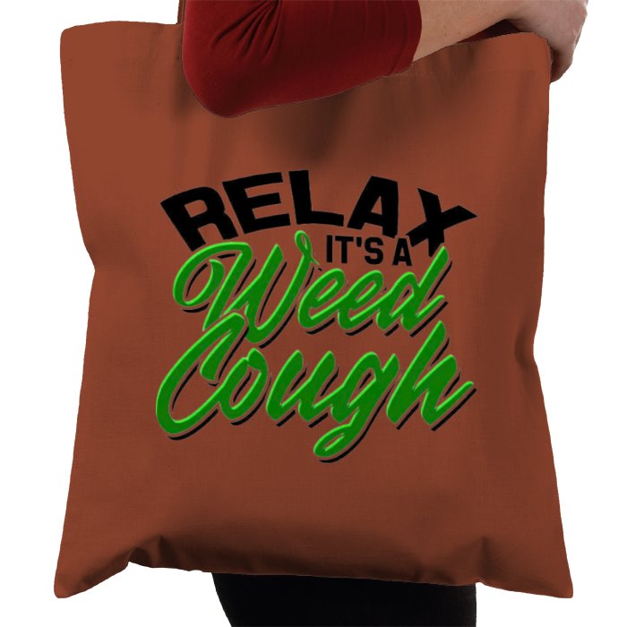 Weed Cough Tote Bag