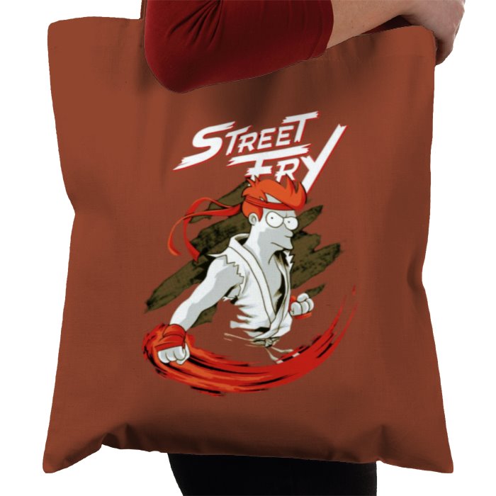 Futurama x Street Fighter - Street Fry Tote Bag