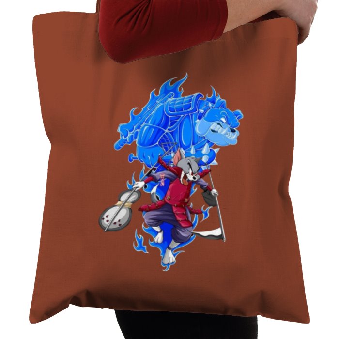 Tom & Jerry x Naruto - Tom/Madera Tote Bag
