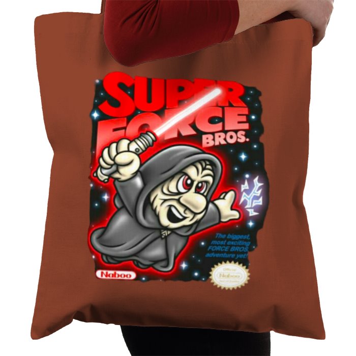 Super Mario Bro's & Star Wars - Super Force Bros Tote Bag