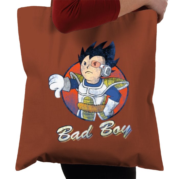 Fallout & Dragon Ball Z - Bad Boy Thumbs Down Tote Bag