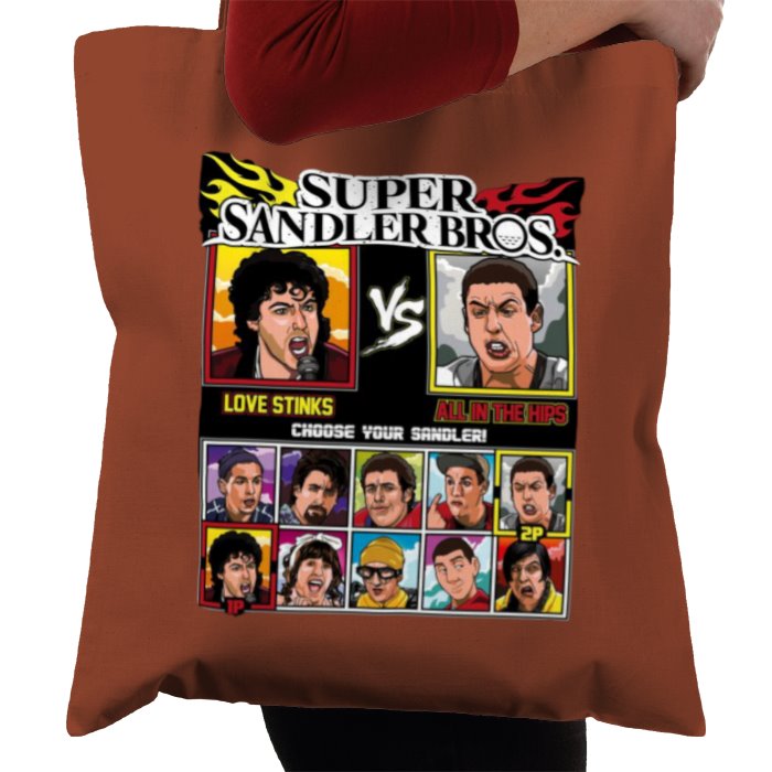 Super Smash Bro's & Adam Sandler - Super Sandler Bro's Tote Bag