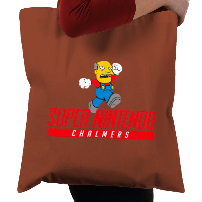 Super Nintendo & Super Mario Bro's & The Simpsons - Super Nintendo Chalmers Tote Bag