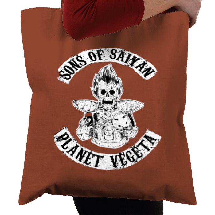 Dragonball Z x Sons Of Anarchy - Sons Of Saiyan's Tote Bag