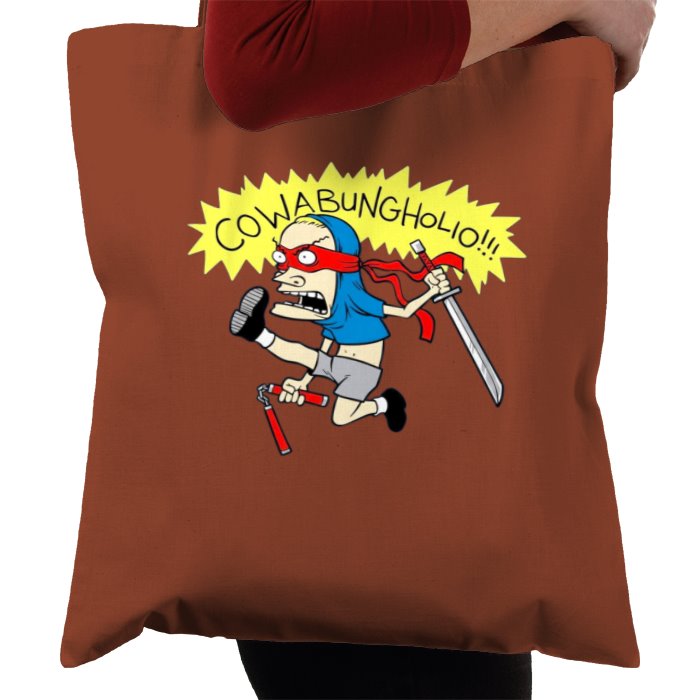 Beavis & Butt Head x Teenage Mutant Ninja Turtles - CowaBungHolio Tote Bag