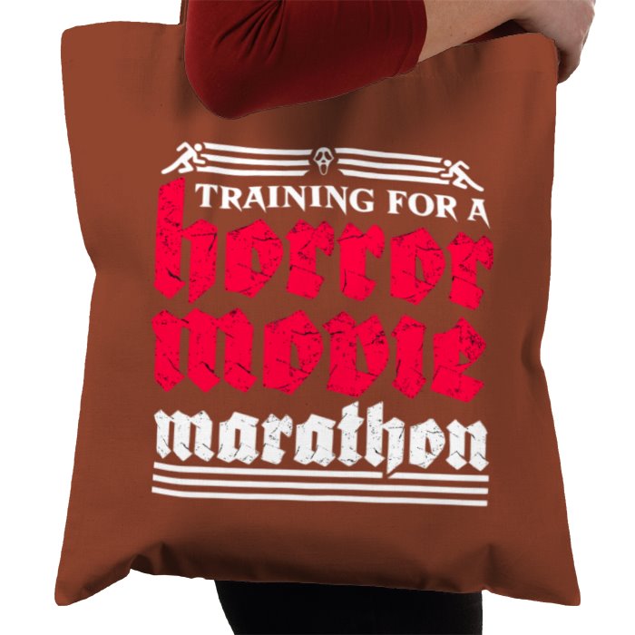 Horror Movie Marathon Tote Bag