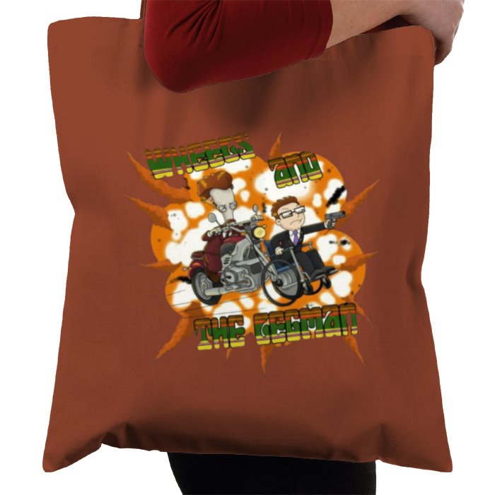 American Dad - Wheels & The Leg Man Tote Bag