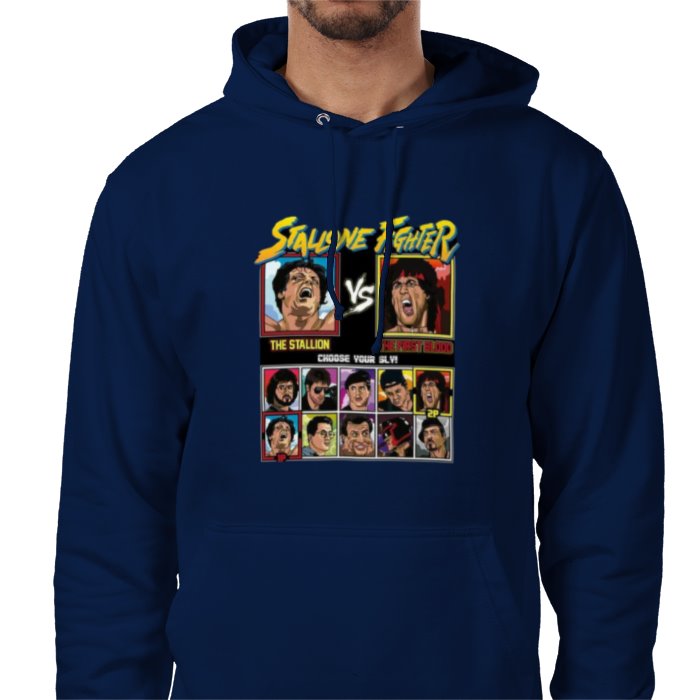 Sylvester Stallone & Street Fighter - Stallone Fighter Value Hoodie