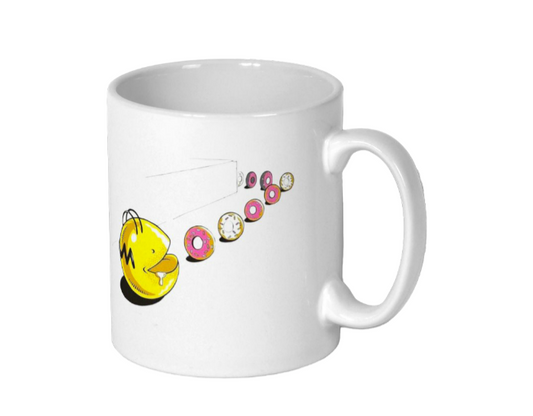 Pacman & The Simpsons - Simpsons Crossover Mug