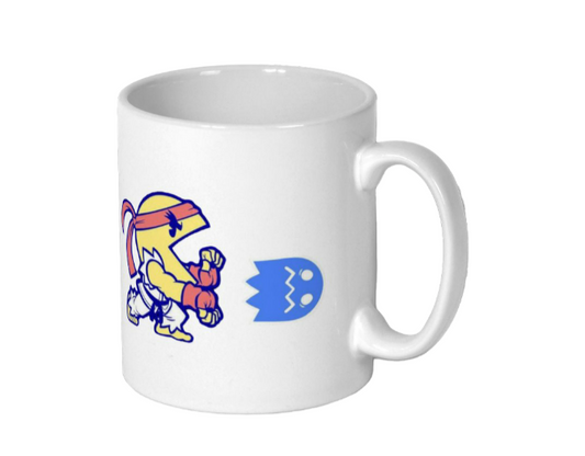 Pacman & Street Fighter - Pac Fighter Mug