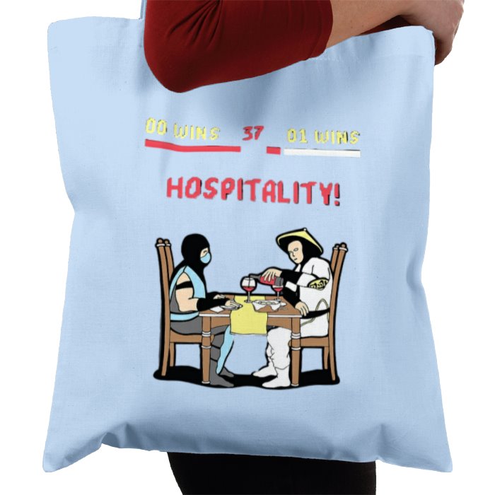 Mortal Kombat - Hospitality Wins Tote Bag