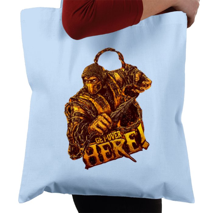 Mortal Kombat - Get Over Here v2 Tote Bag