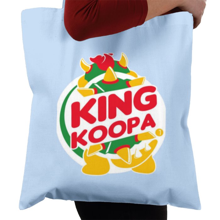 Super Mario Bro's & Burger King - King Koopa Tote Bag