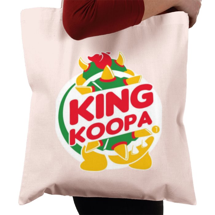 Super Mario Bro's & Burger King - King Koopa Tote Bag