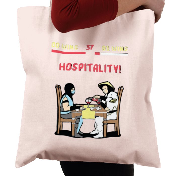 Mortal Kombat - Hospitality Wins Tote Bag