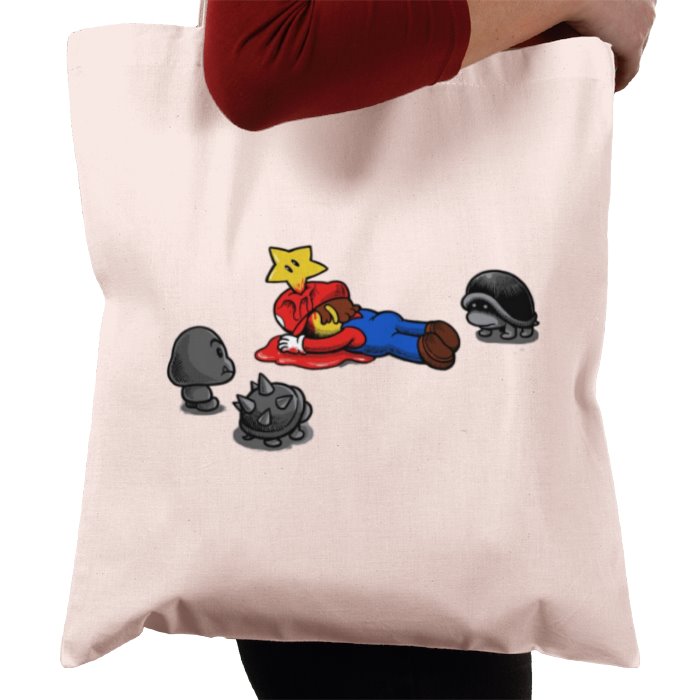 Super Mario Bro's - Game Over Tote Bag