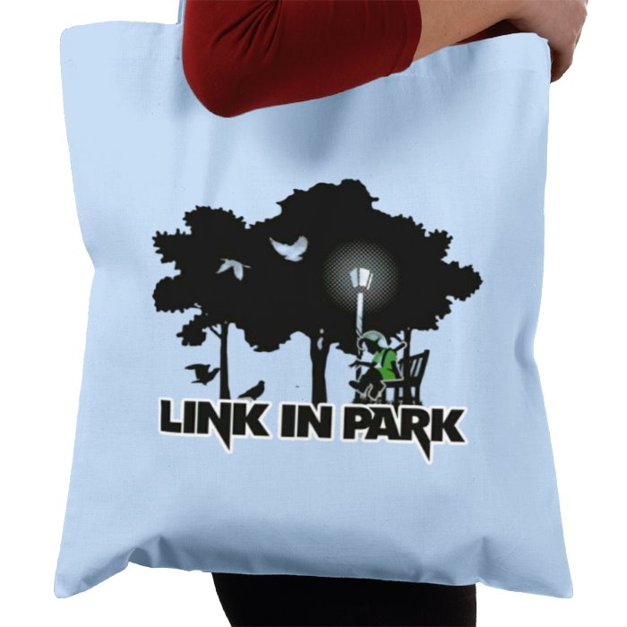 The Legend Of Zelda & Linkin Park - Link In Park Tote Bag