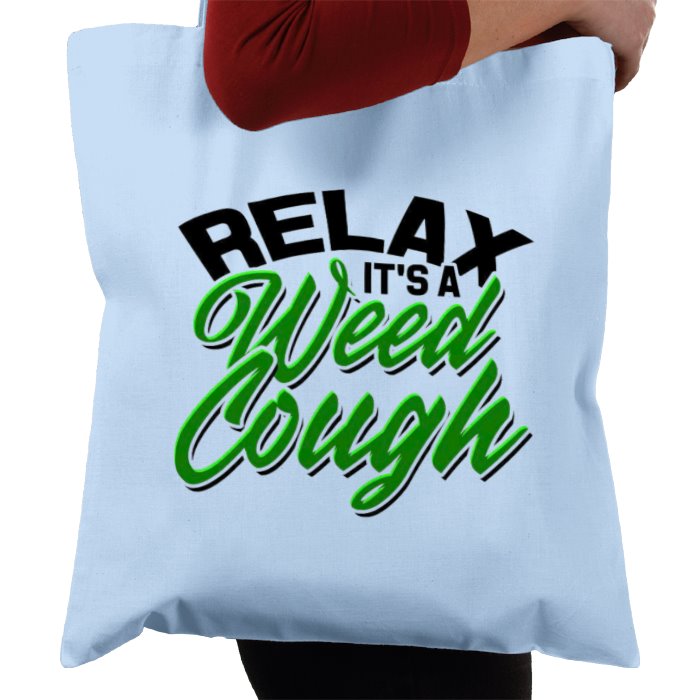 Weed Cough Tote Bag