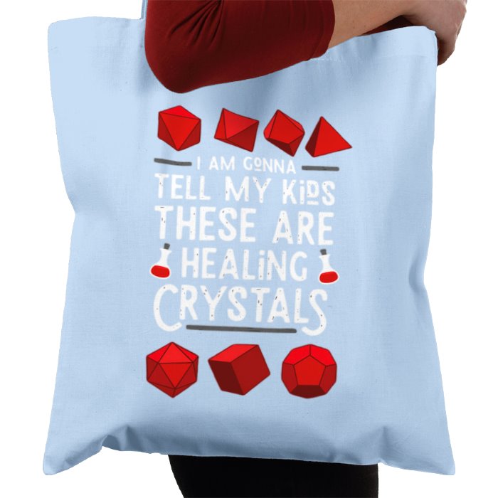 Dungeons & Dragons Healing Crystal Tote Bag