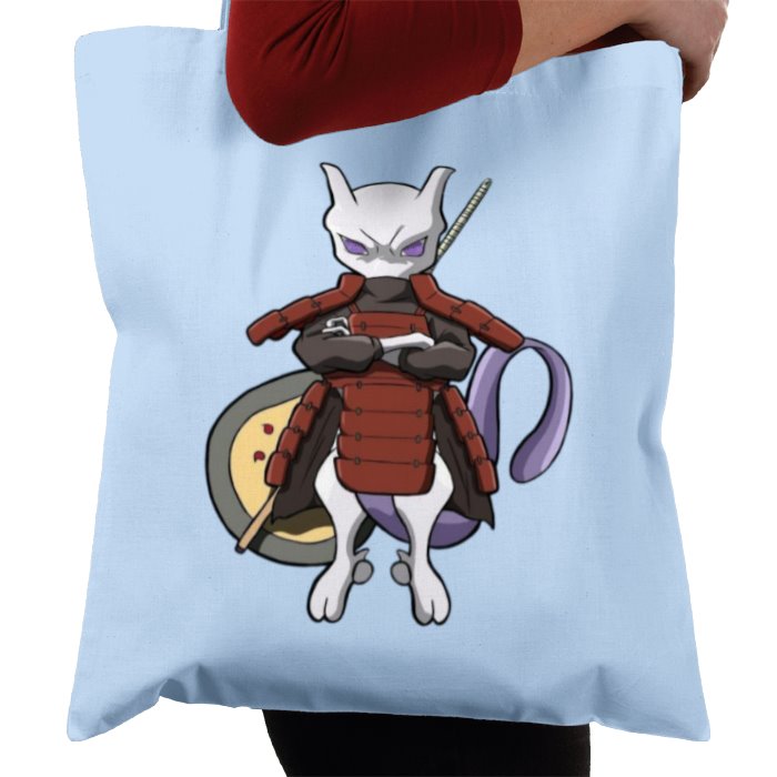 Pokémon & Naruto - Mewto/Madara Tote Bag