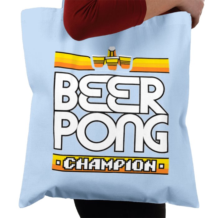 Beer Pong Tote Bag