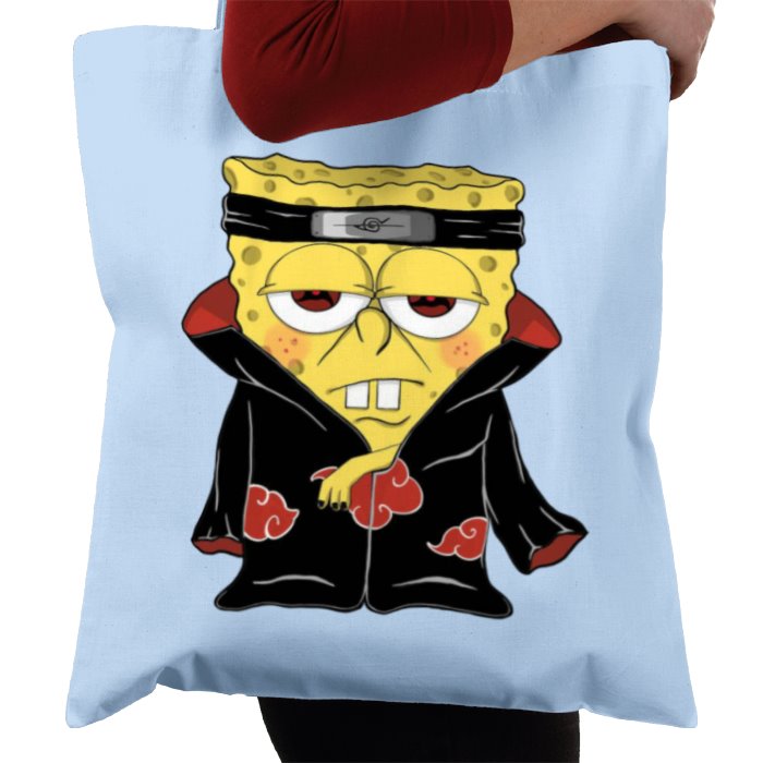 SpongeBob SquarePants & Naruto - SpongeBob Uchiha Tote Bag