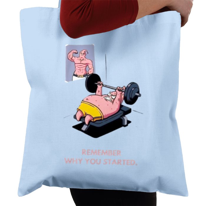 Dragonball Z x SpongeBob Square Pants - Why We Started Tote Bag