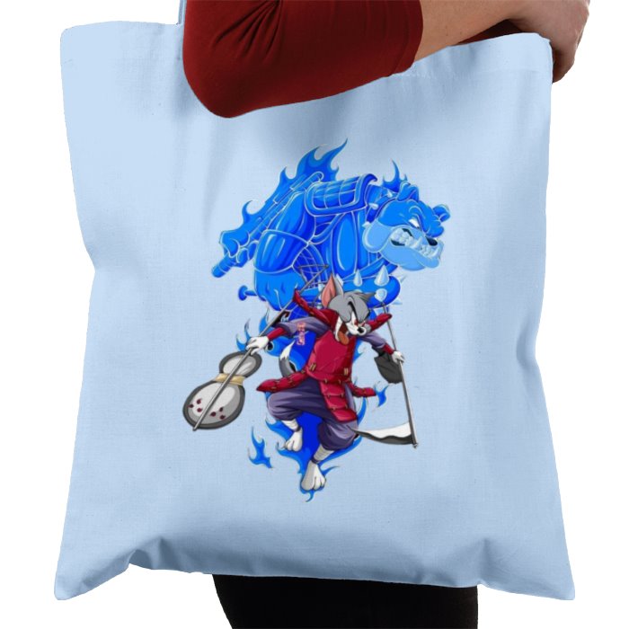 Tom & Jerry x Naruto - Tom/Madera Tote Bag