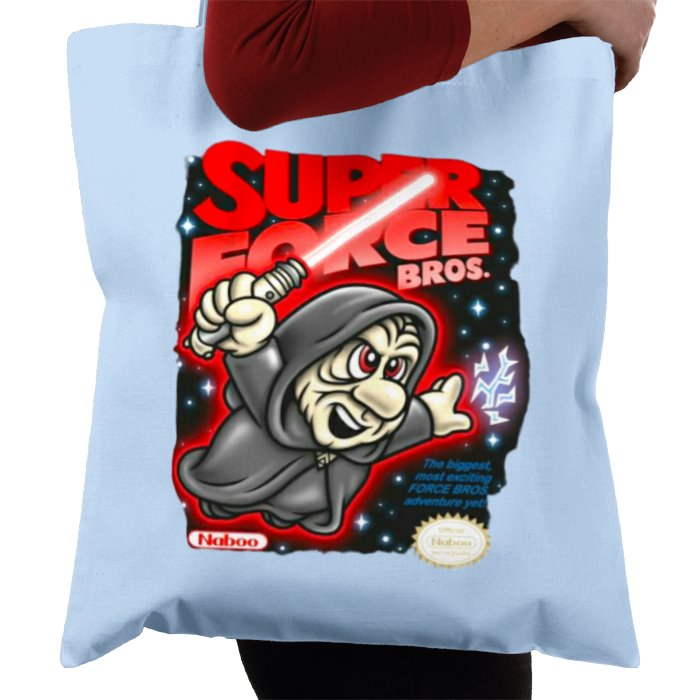 Super Mario Bro's & Star Wars - Super Force Bros Tote Bag