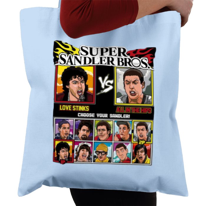 Super Smash Bro's & Adam Sandler - Super Sandler Bro's Tote Bag