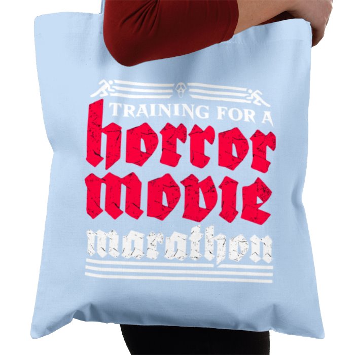 Horror Movie Marathon Tote Bag