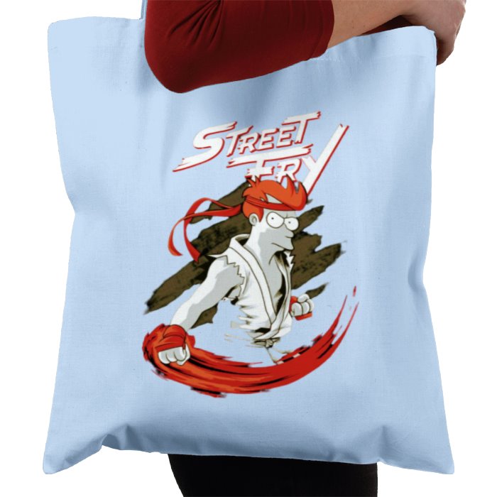 Futurama x Street Fighter - Street Fry Tote Bag