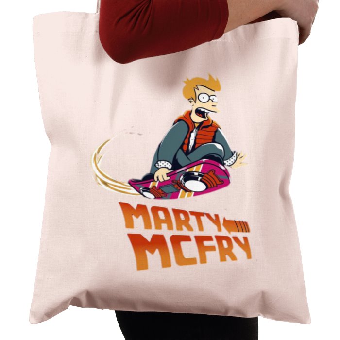 Futurama x Back To The Future - Marty McFry Tote Bag