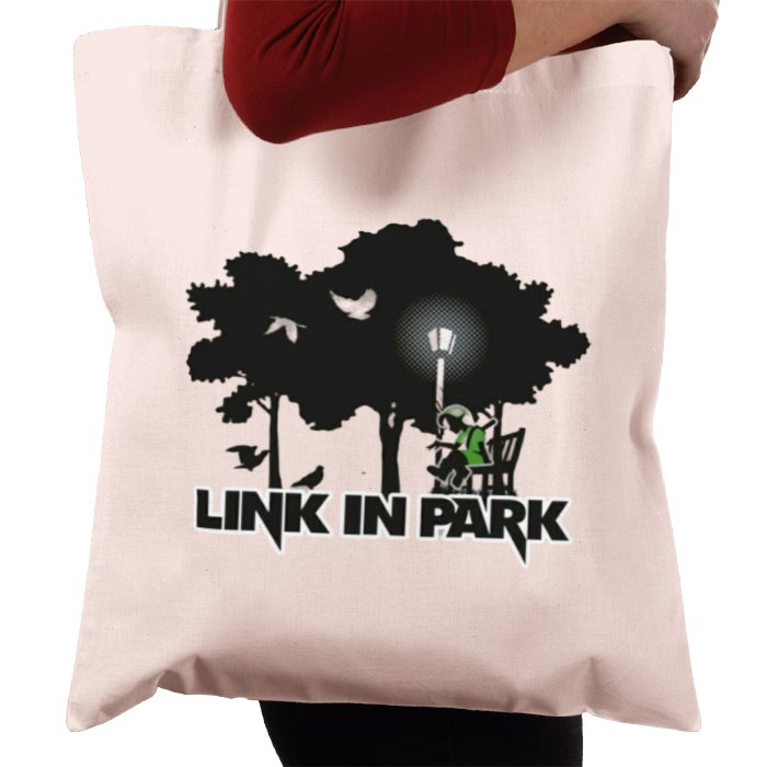 The Legend Of Zelda & Linkin Park - Link In Park Tote Bag