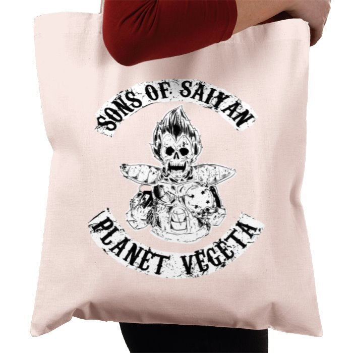 Dragonball Z x Sons Of Anarchy - Sons Of Saiyan's Tote Bag