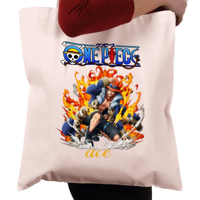 One Piece - Ace Portrait Tote Bag