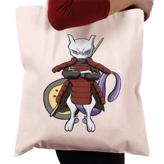 Pokémon & Naruto - Mewto/Madara Tote Bag