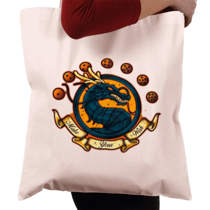 Dragonball Z x Mortal Kombat - Make Your Wish Tote Bag