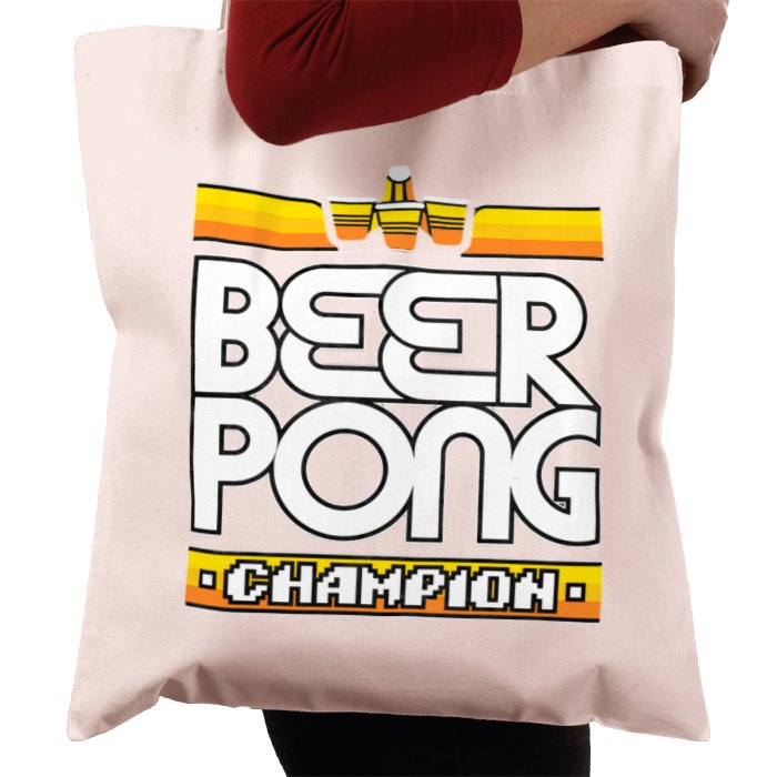 Beer Pong Tote Bag