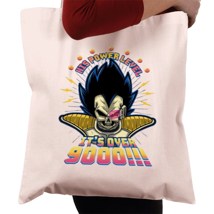 Dragonball Z - Its Over 9000! Tote Bag