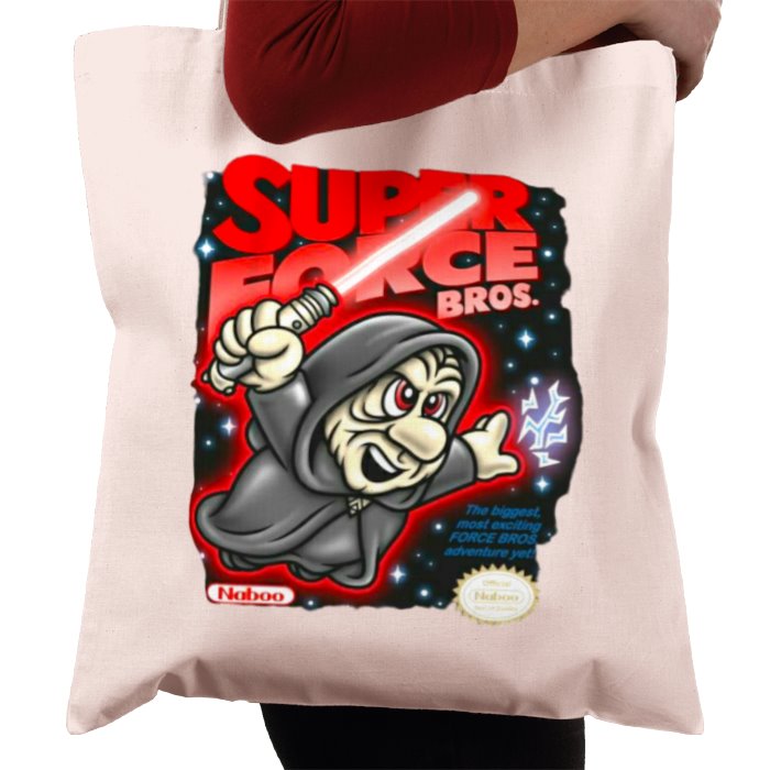 Super Mario Bro's & Star Wars - Super Force Bros Tote Bag