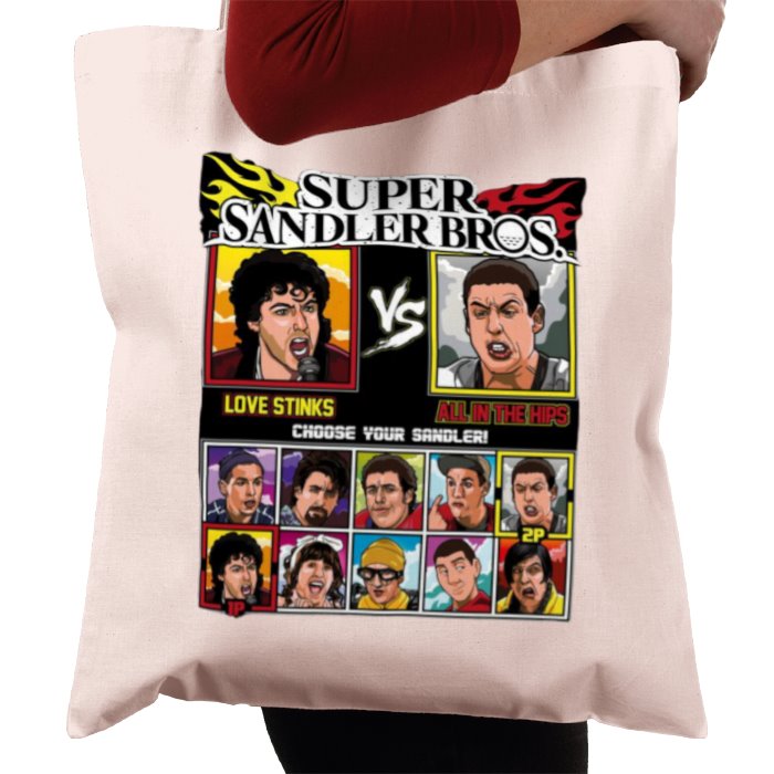 Super Smash Bro's & Adam Sandler - Super Sandler Bro's Tote Bag