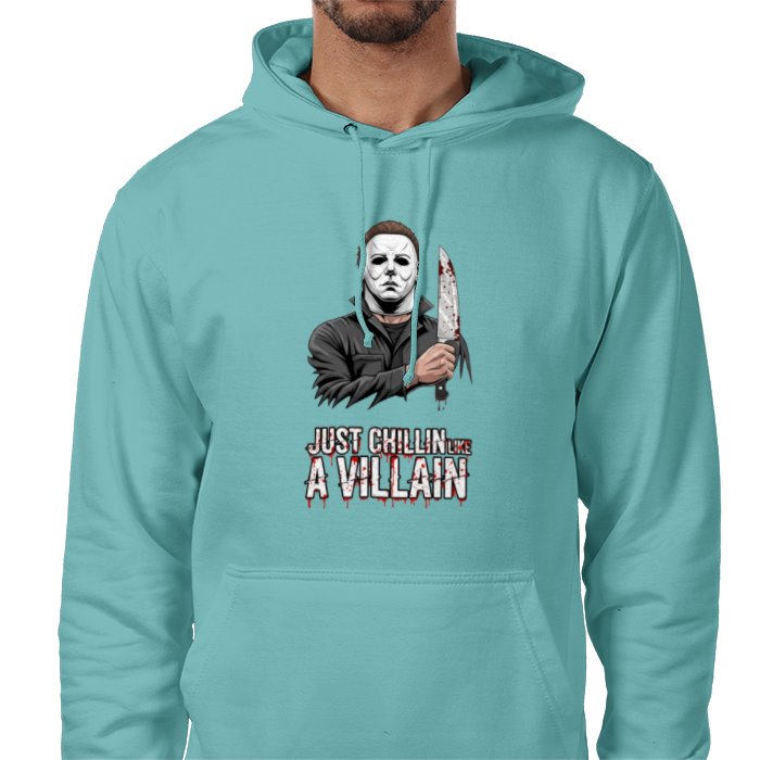 Halloween - Chilling Like A Villain Pocket Hoodie
