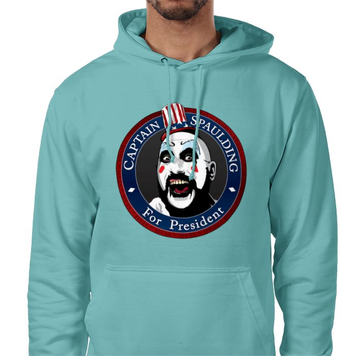 Captain Spaulding For President Pocket Hoodie