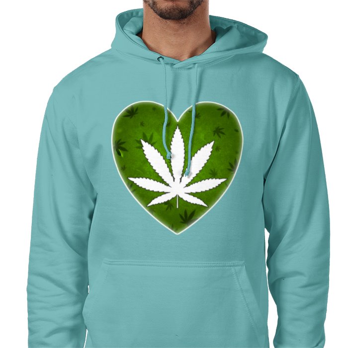Cannabis Heart Hoodie